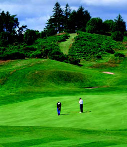 Golfing