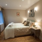 Double bedroom with window.