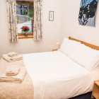 Double bedroom with ample storage, bed linen and towels provided