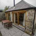 Patio with table and chairs
