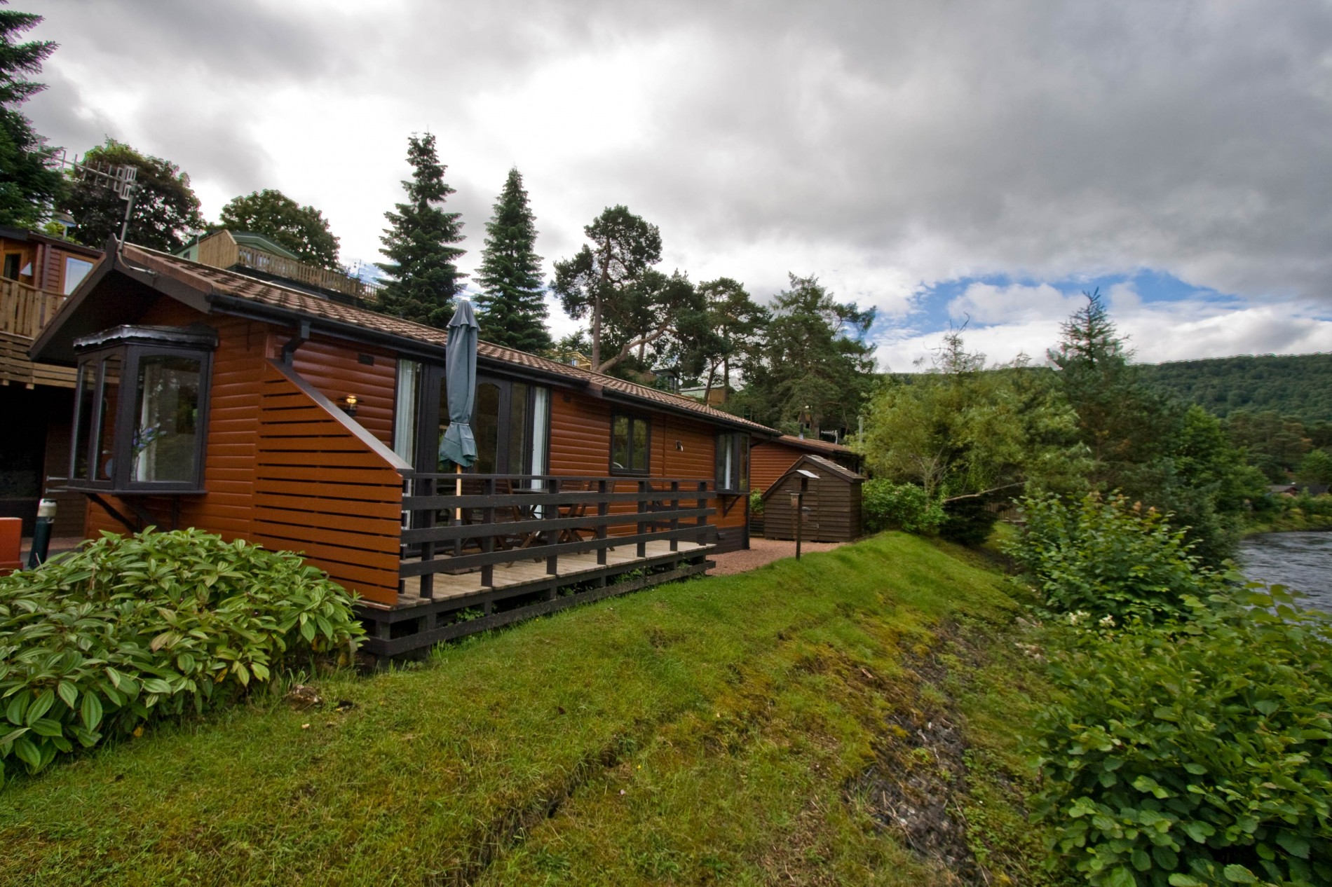 Otter Lodge holiday cottage in Blair Atholl