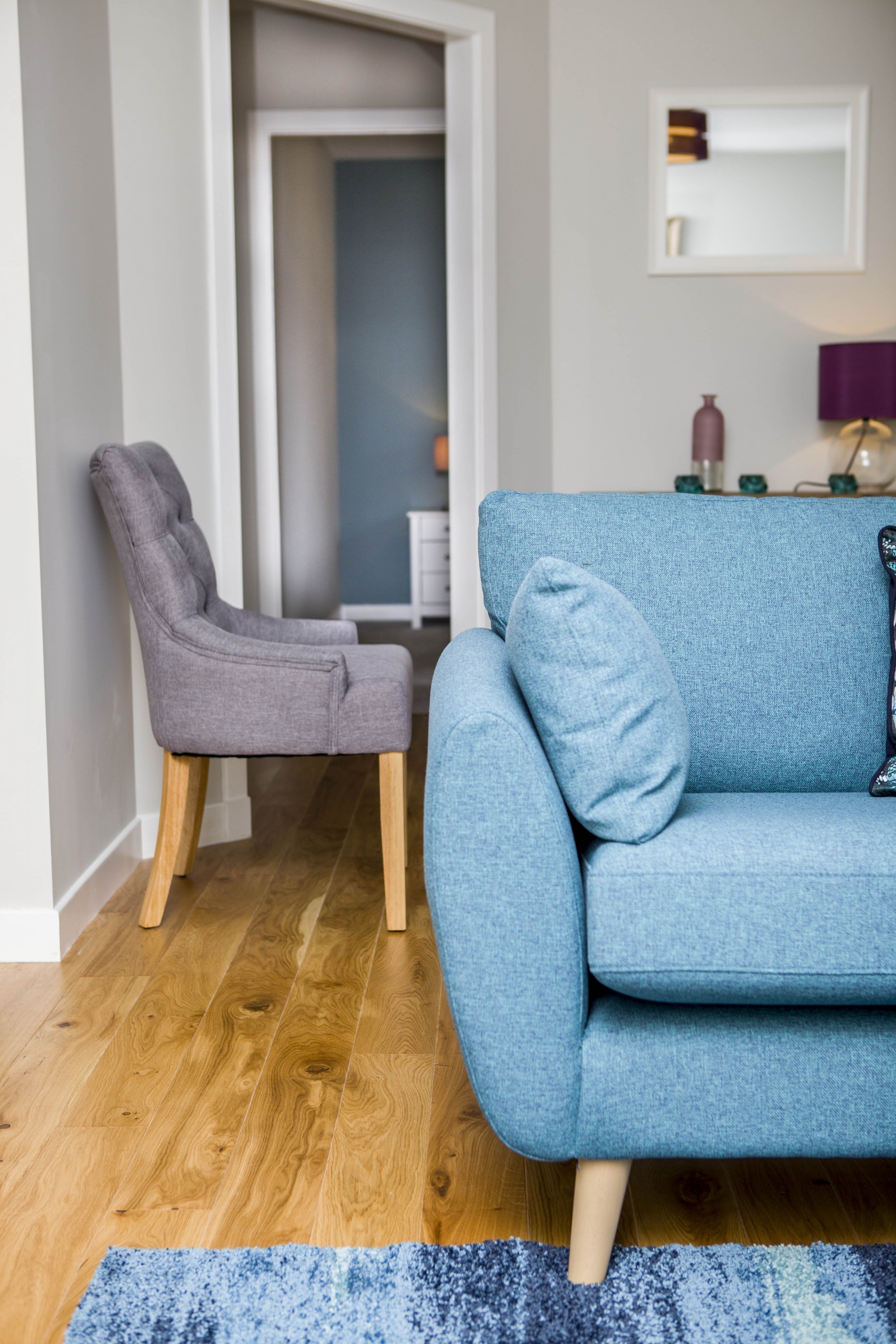 Comfy seating throughout holiday home