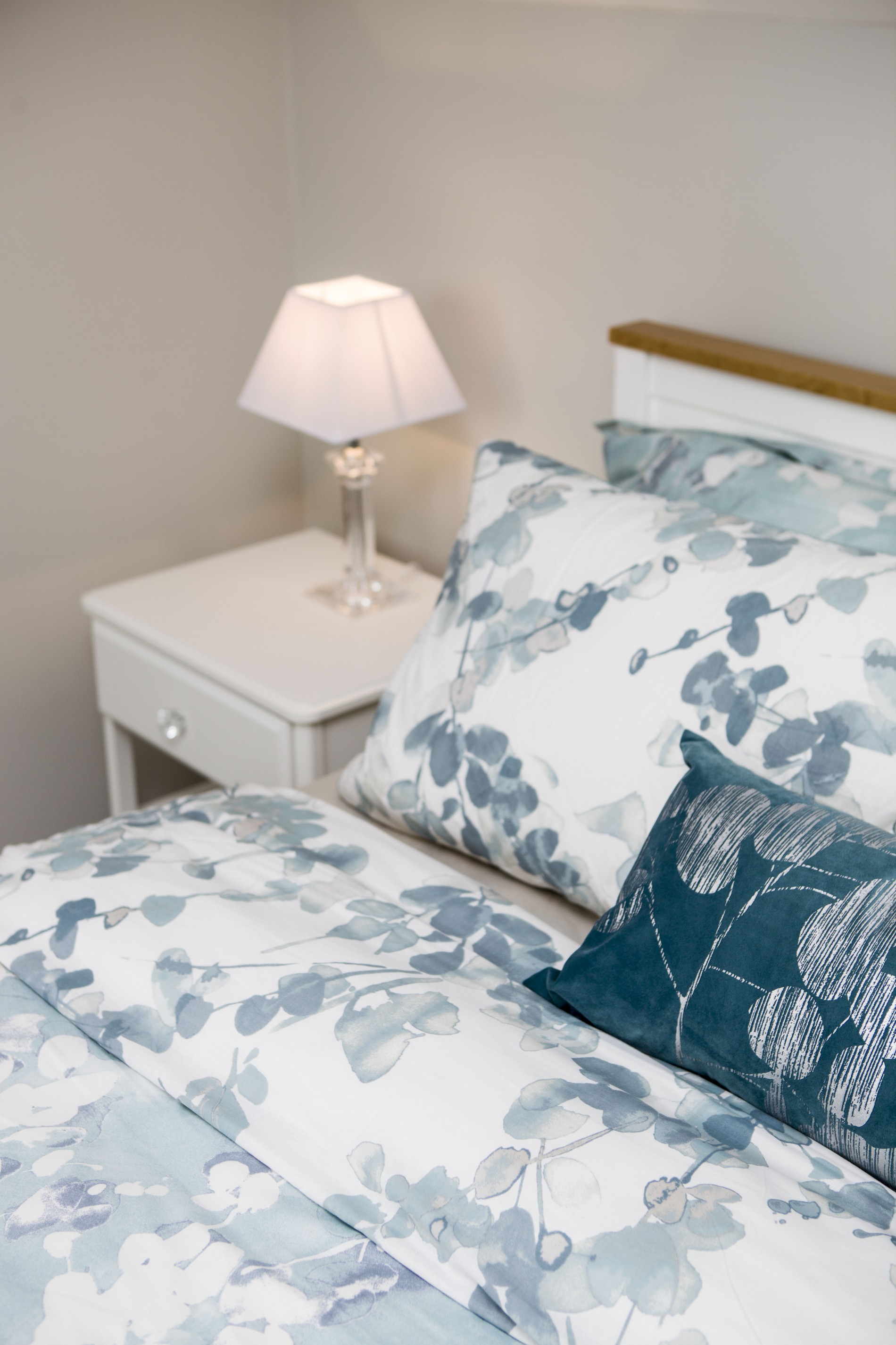 Master bedroom with king size bed