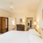 Bedroom with double bed, wardrobe and on suite bathroom